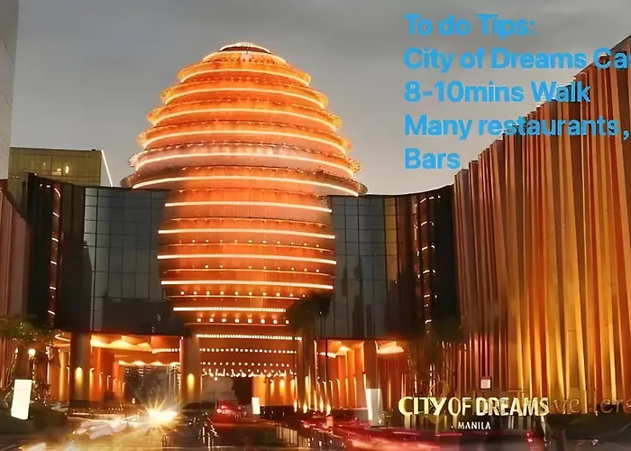 Luxurious Style 1 2 3 Bedrooms Cross To Okada And Near Of Dreams, Solaire, Moa, And Airport Apartment